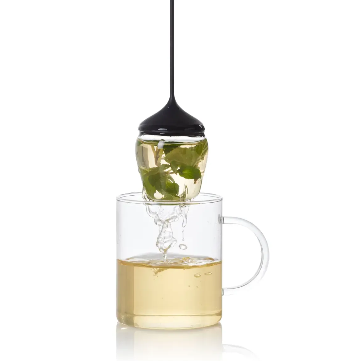 Adhoc Glas-Teefilter 6 cm Fusion klar