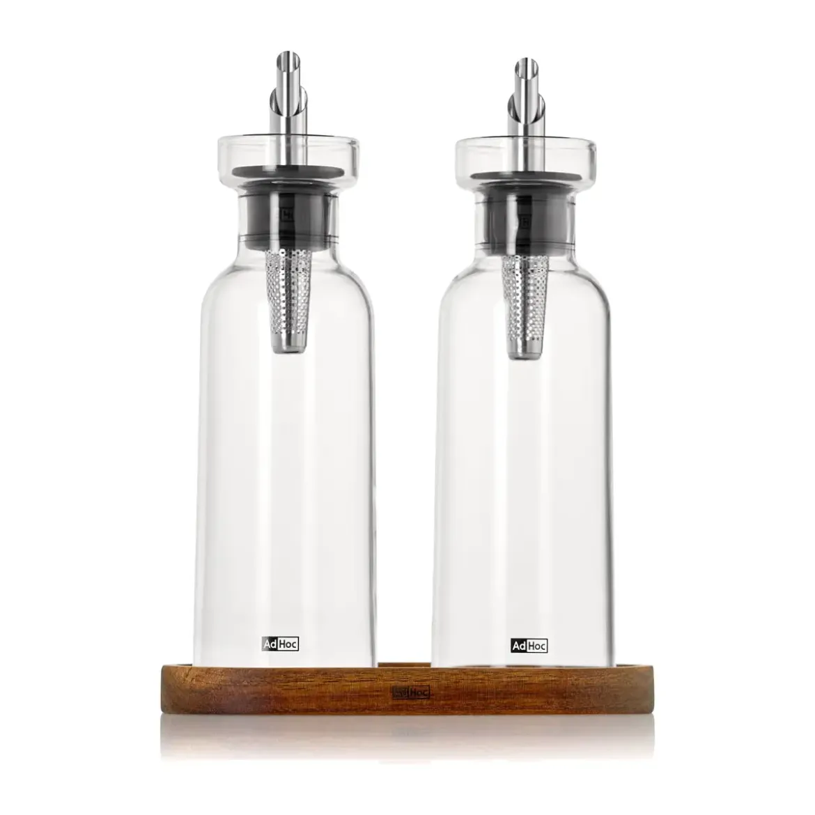 Adhoc Öl- und Essigspender-Set 3-tlg. AromaPour klar
