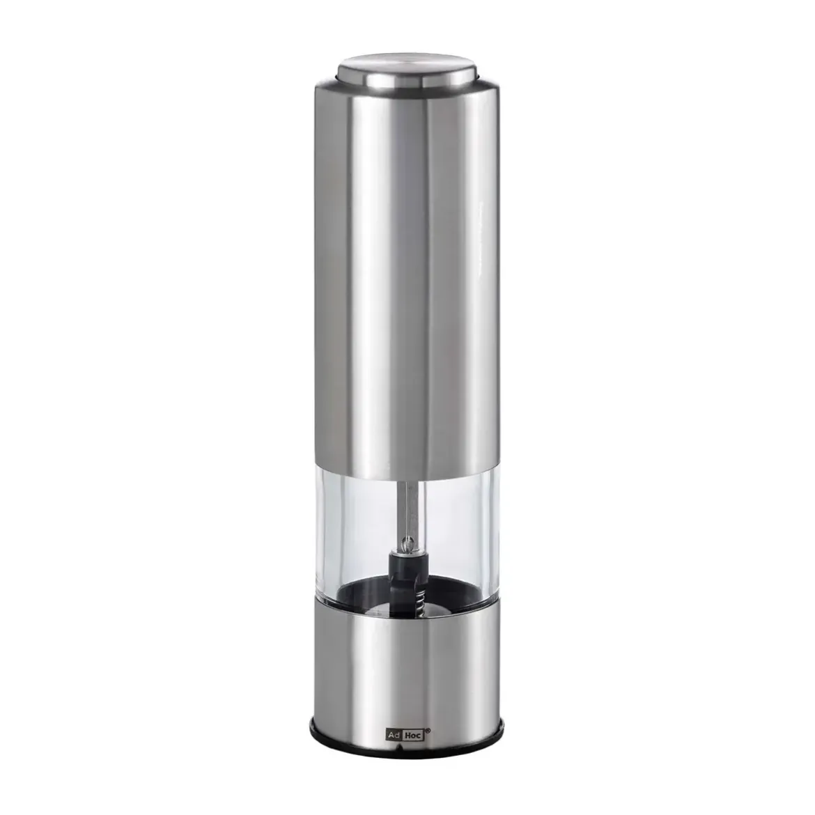 Adhoc Salz-/Pfeffermühle inkl. 6 Batterien elektrisch Edelstahl 19cm