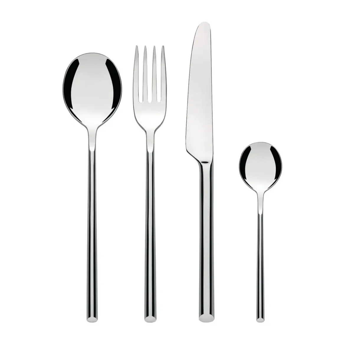 Alessi Besteck-Set 24-tlg. Clivo Edelstahl