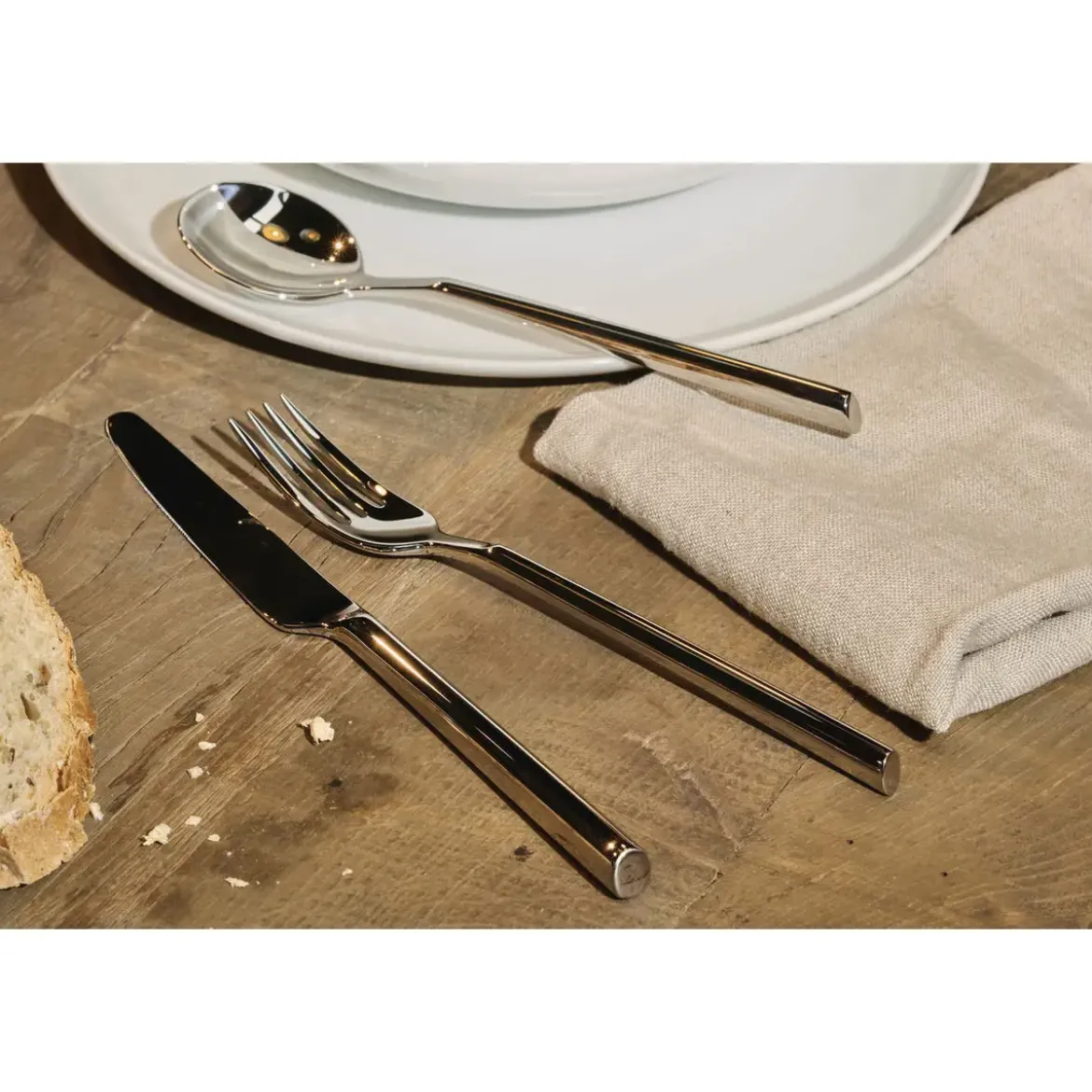 Alessi Besteck-Set 24-tlg. Clivo Edelstahl