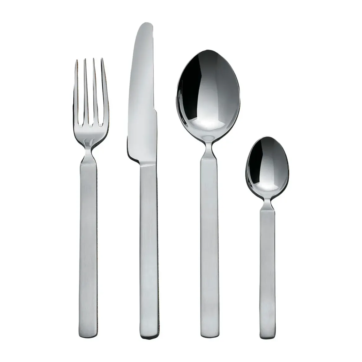 Alessi Besteck-Set 24-tlg. Dry Edelstahl teilmattiert