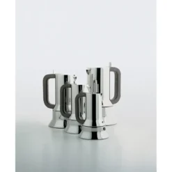 Alessi Espressokocher 10 Tassen 9090 edelstahl