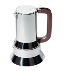 Alessi Espressokocher 10 Tassen 9090 edelstahl