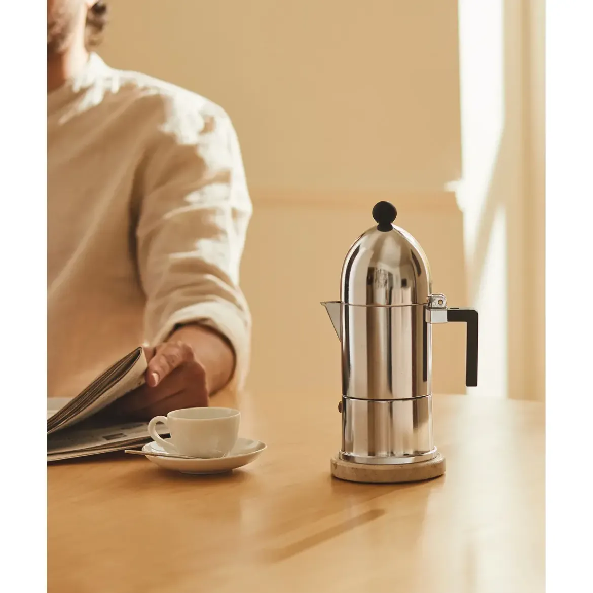 Alessi Espressomaschine La Cupola D:10cm H:28,5cm 300ml