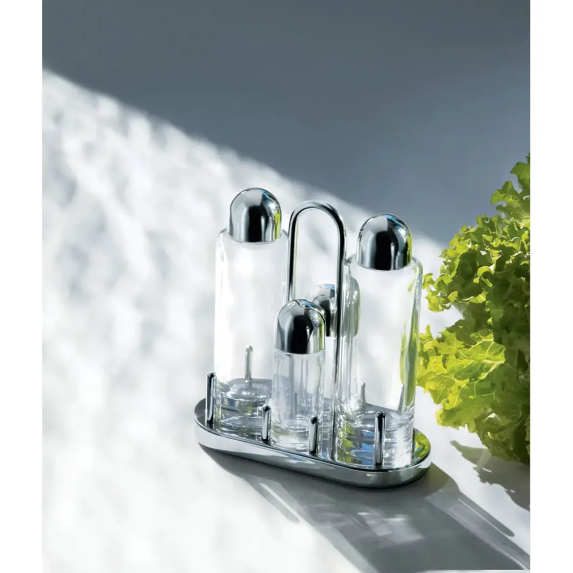 Alessi Menage 4-tlg. glänzend