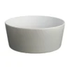 Alessi Salatschüssel 23 cm 3 Ltr. Tonale Steingut light grey