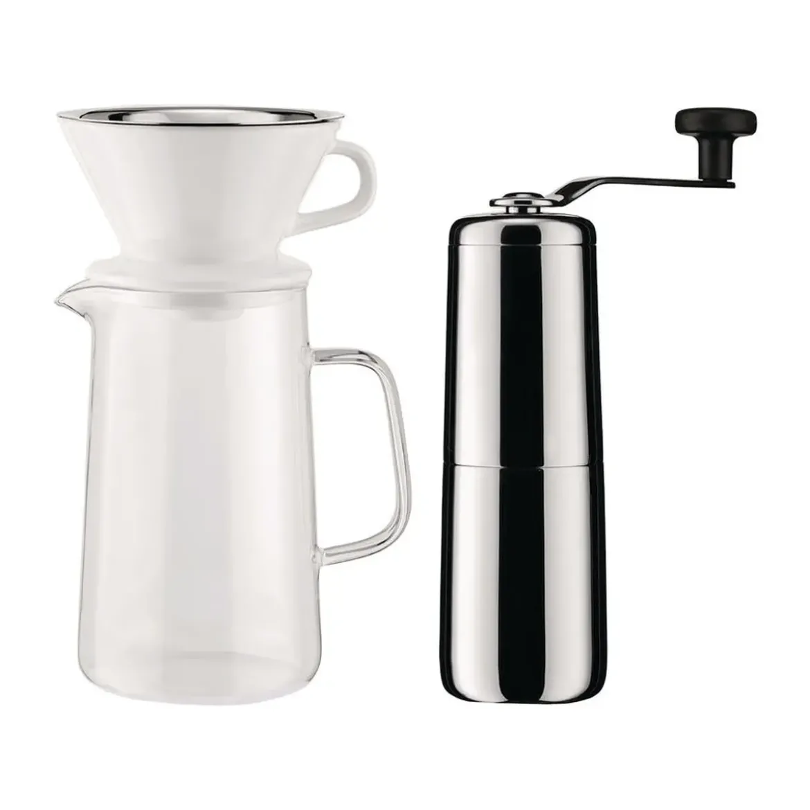 Alessi Slow Coffee-Set 4-tlg. Slow Coffee mehrfarbig
