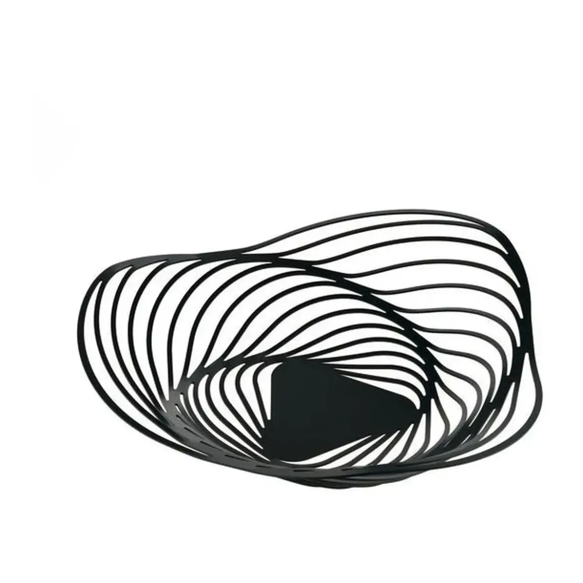 Alessi Tischschmuck Schale schwarz Trinity