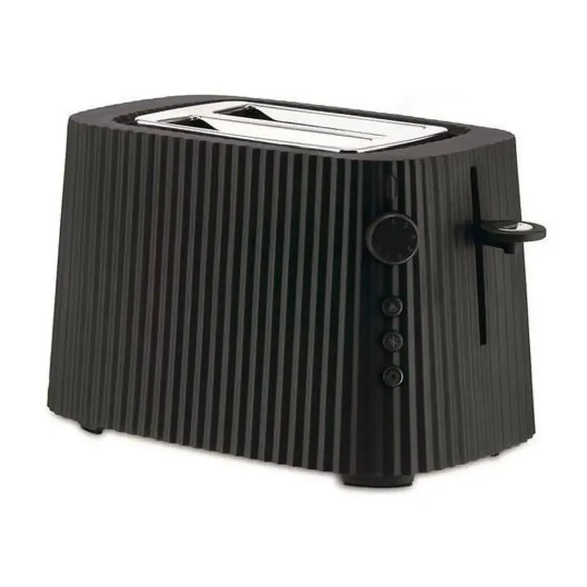 Alessi Toaster 850 W Plissé schwarz