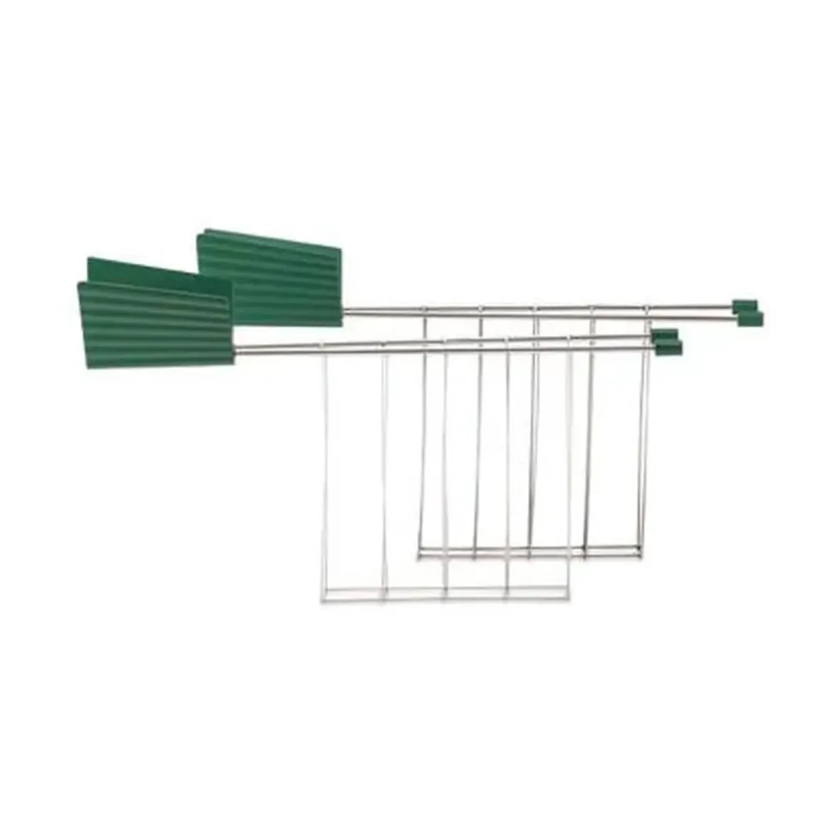 Alessi Toasterzangen 2 tlg. grün