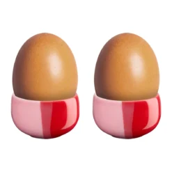 ASA Eierbecher 2er-Set Joy Strawberry Smoothie