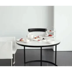 ASA Essteller 27 cm À table ligne noire