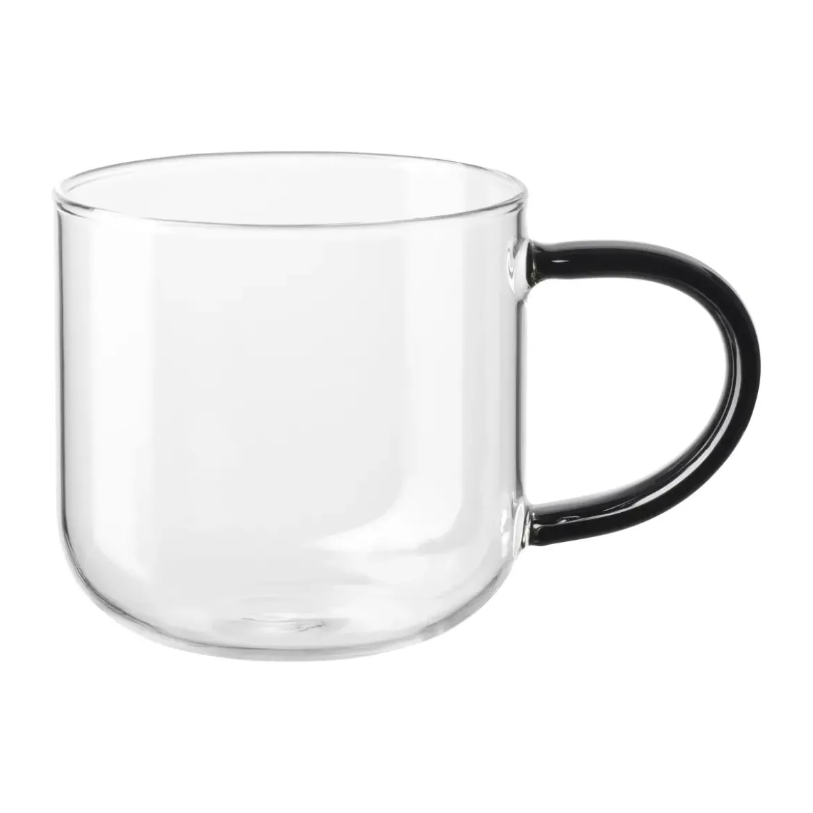 ASA Henkelbecher 0,4 l Coppa Glass Schwarz