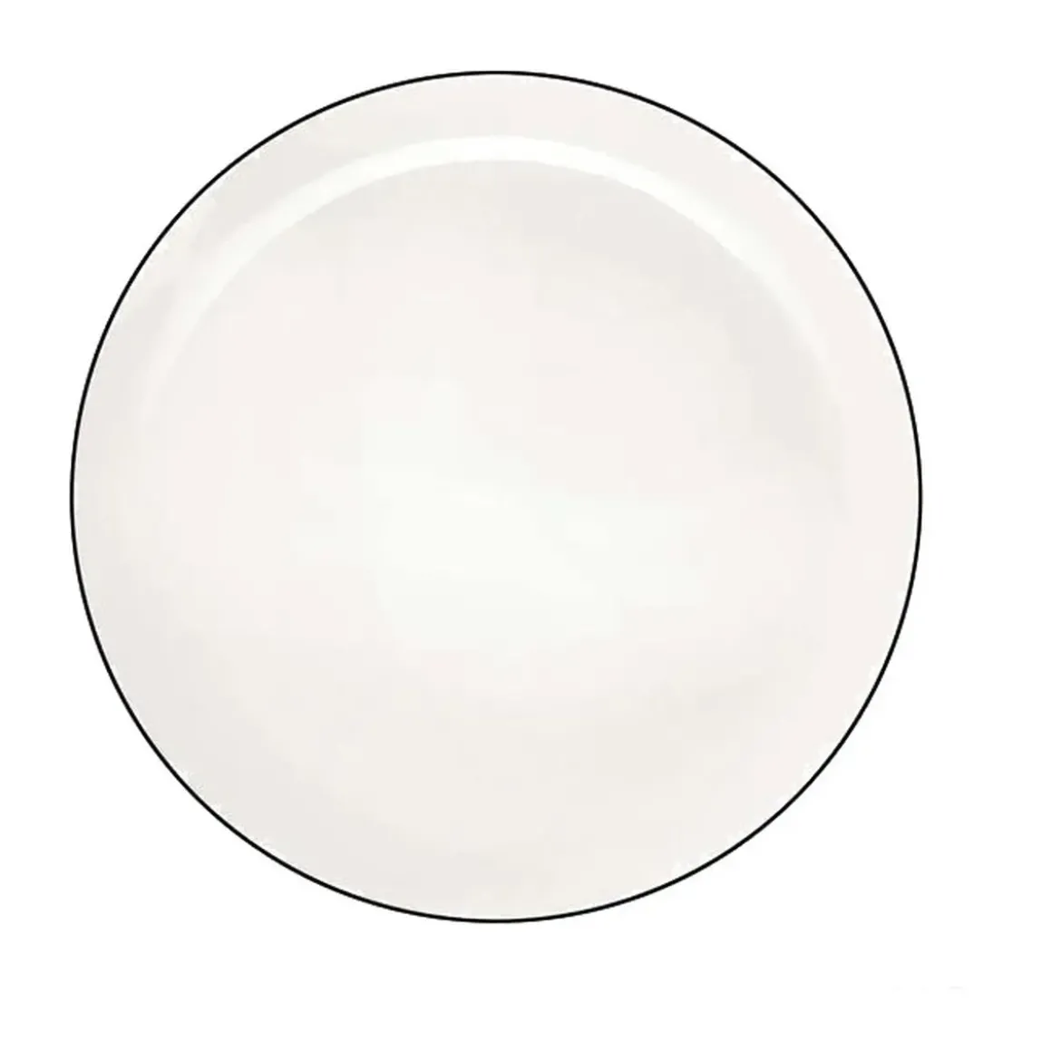 ASA Teller flach 30 cm A Table Ligne noir