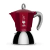 Bialetti Espressokocher 4 Tassen New Moka Induction rot