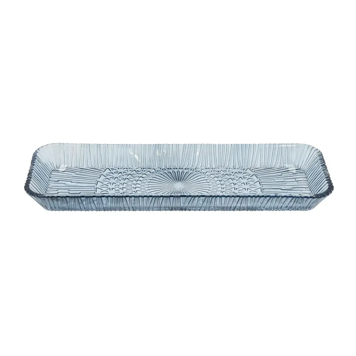 Bitz Servierplatte 38x14 cm Kusintha blau
