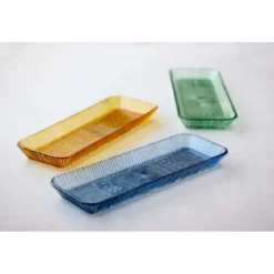 Bitz Servierplatte 38x14 cm Kusintha blau