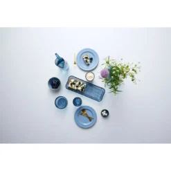 Bitz Servierplatte 38x14 cm Kusintha blau