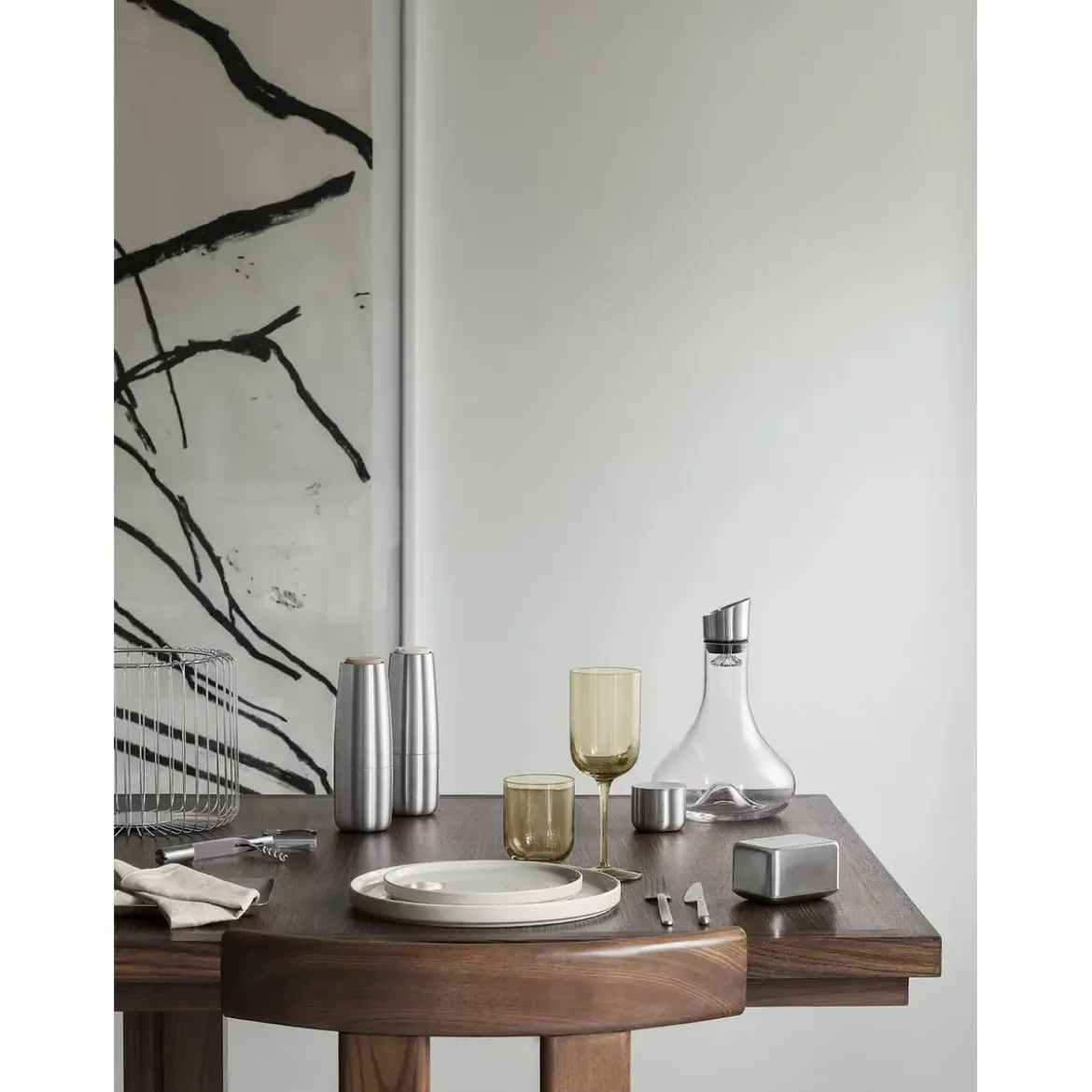 Blomus Speiseteller 27 cm Pilar Moonbeam
