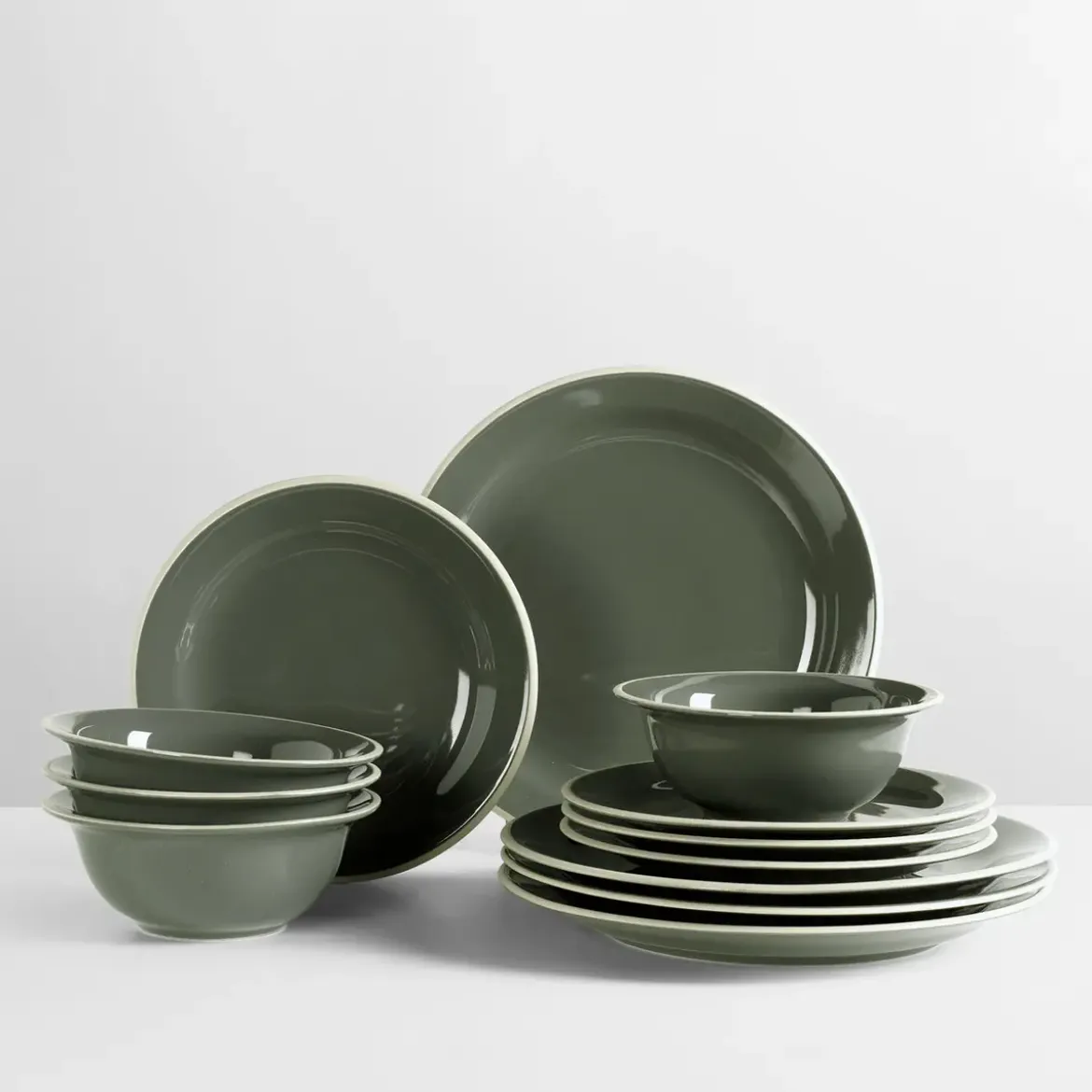 Broste Copenhagen Dessertteller 22 cm Taverna Green
