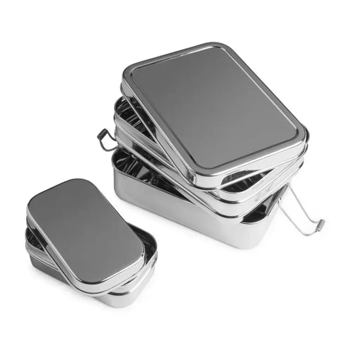 Brotzeit Lunchbox-Set 3in1 3-tlg. edelstahl