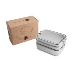 Brotzeit Lunchbox-Set 3in1 3-tlg. edelstahl