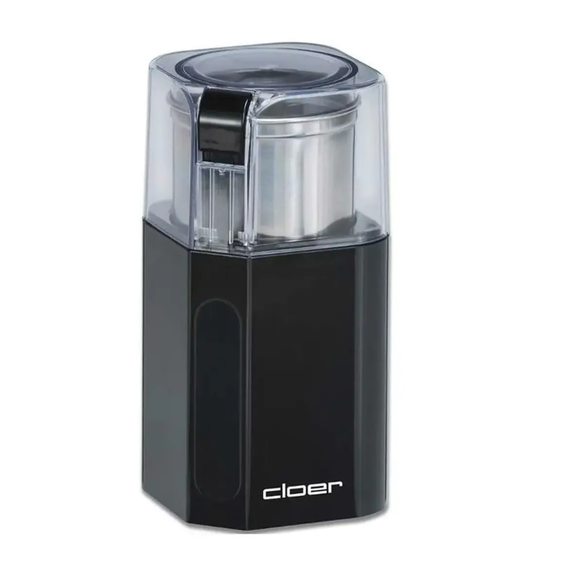 Cloer Elektrische Kaffee- und Gewürzmühle 19,5 cm schwarz