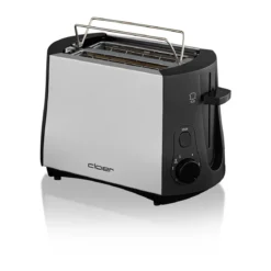 Cloer Toaster 825 W Cool Wall chrom/schwarz
