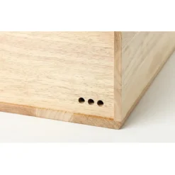 Continenta Brotkasten Gummibaum 40x26x18,5cm