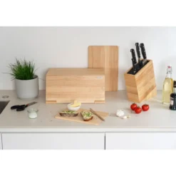 Continenta Brotkasten Gummibaum 40x26x18,5cm
