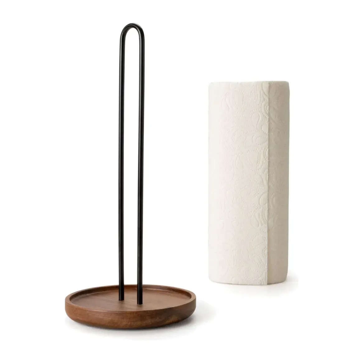 Continenta Küchenrollenhalter 32 cm Akazie