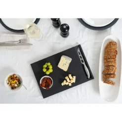 Continenta Käse-Set 37x25x2 cm Duracore schwarz