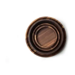 Continenta Schüssel 31 x 12 cm Walnuss