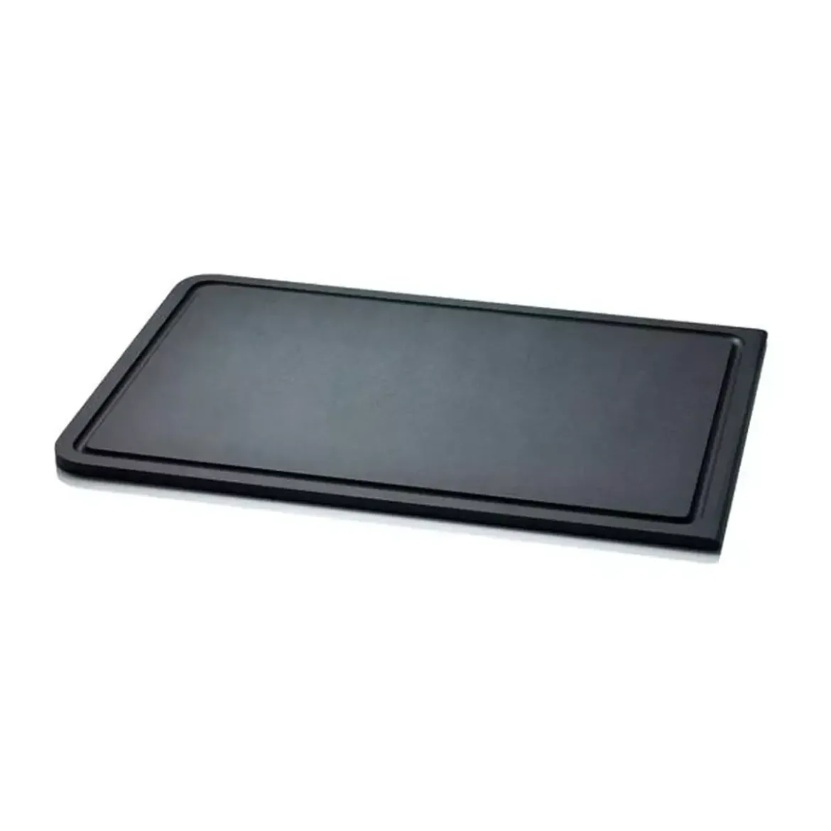 Continenta Tranchierbrett 44x30x1 cm Duracore schwarz