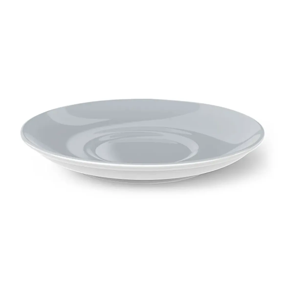 Dibbern Kaffee-Untertasse 15 cm Solid Color Lichtgrau