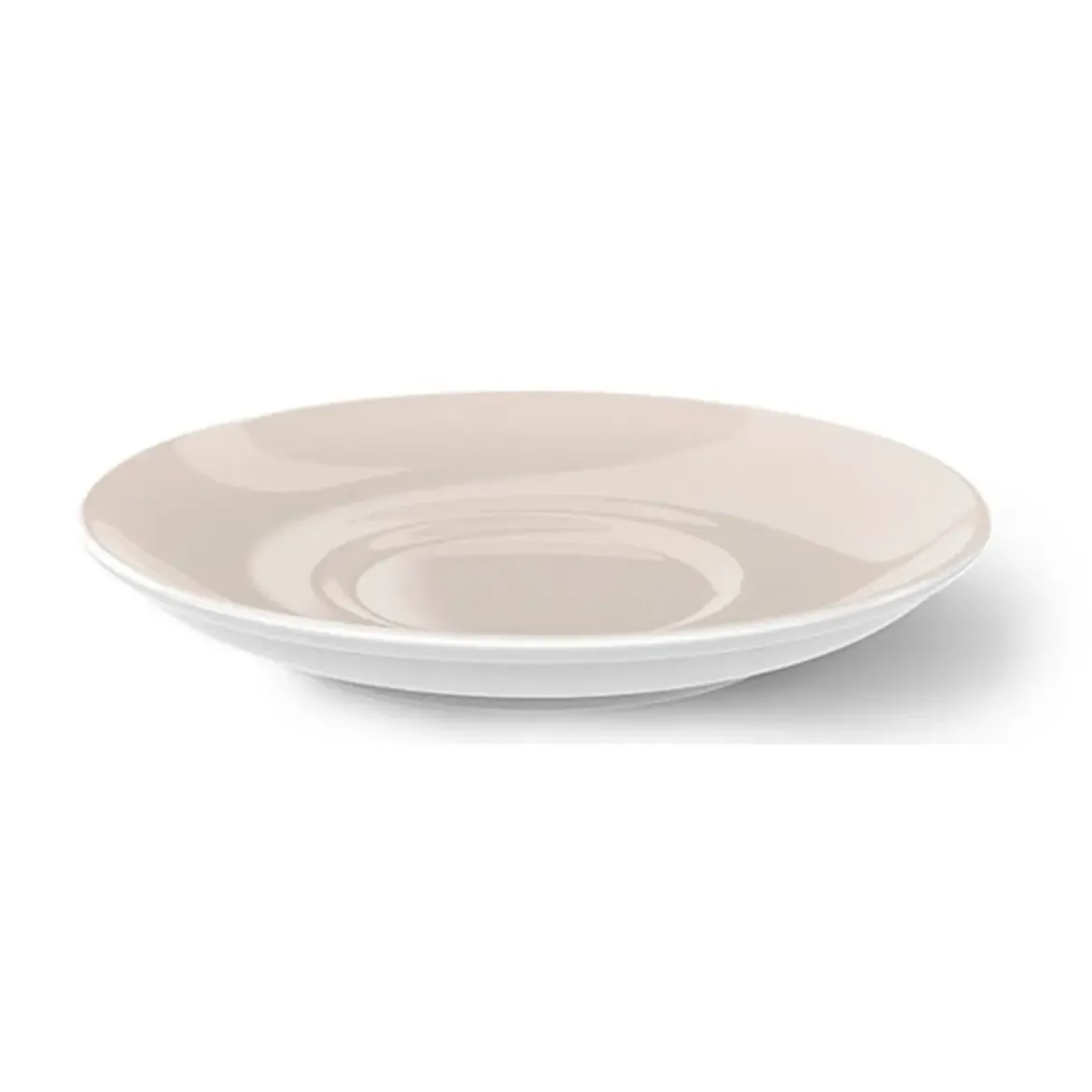 Dibbern Kaffee-Untertasse 14 cm Solid Color Peach