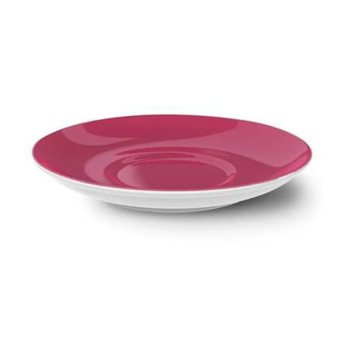 Dibbern Kaffee-Untertasse 14 cm Solid Color Himbeere