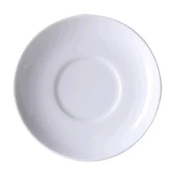 Dibbern Kaffee-Untertasse 14 cm Solid Color Weiß