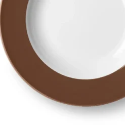 Dibbern Suppenteller 23 cm Solid Color Chocolate