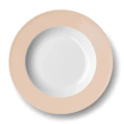 Dibbern Suppenteller 23 cm Solid Color Peach