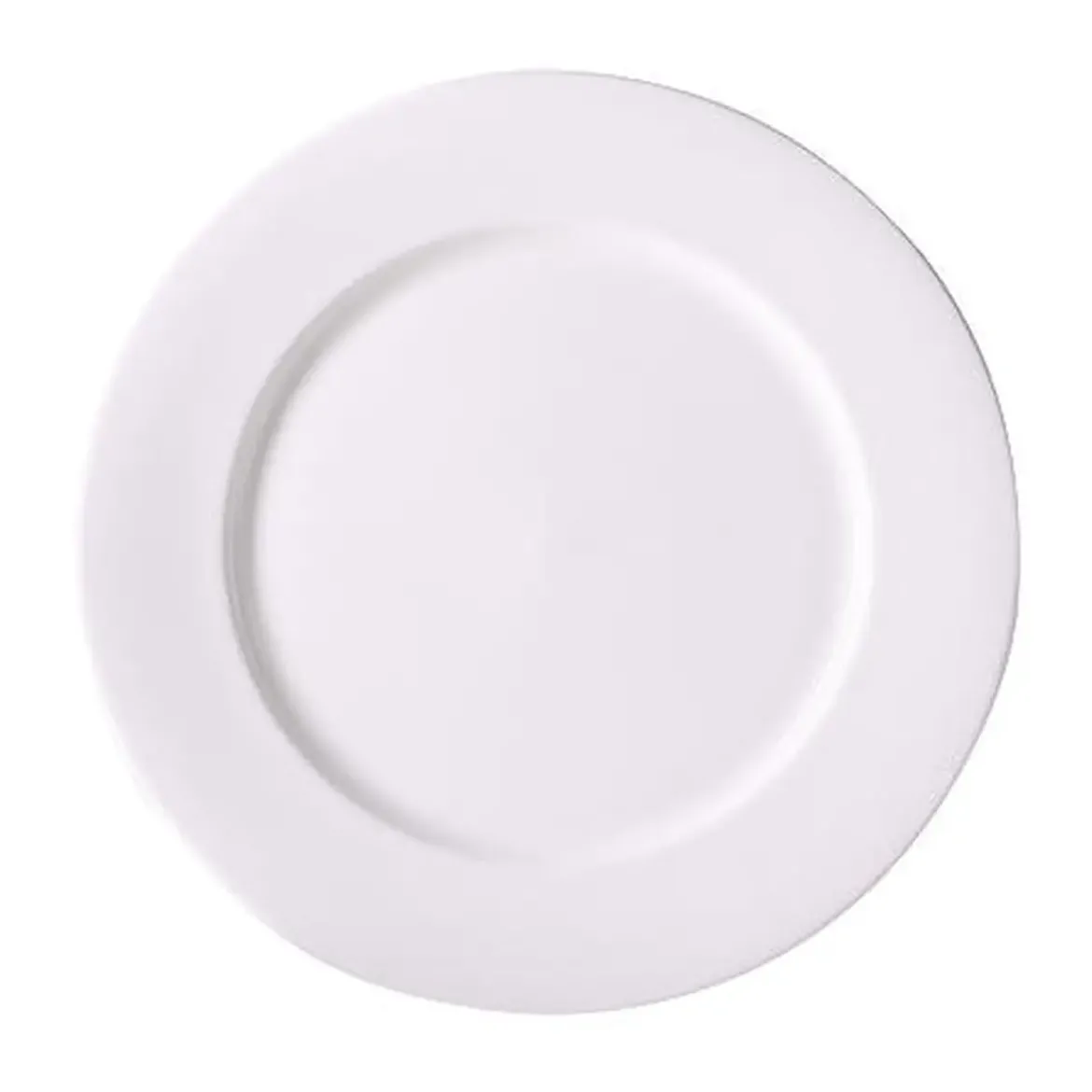 Dibbern Teller flach 32 cm Bone China weiss