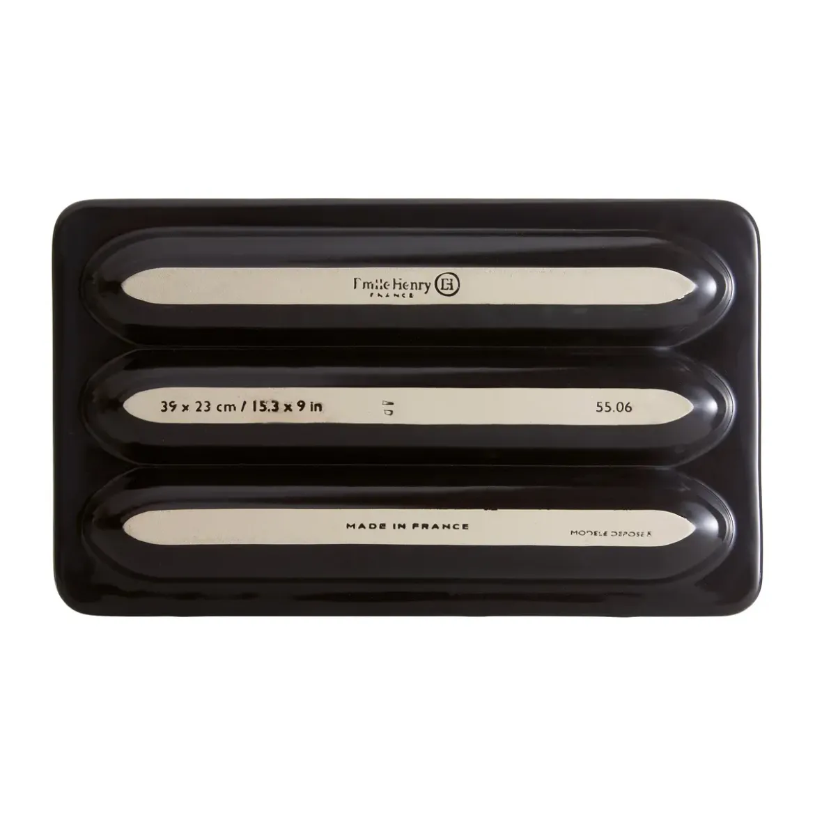 Emile Henry Baguette-Set 2-tlg. Kohle