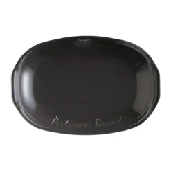 Emile Henry Brotbackform 34x22x15 cm Artisan Kohle