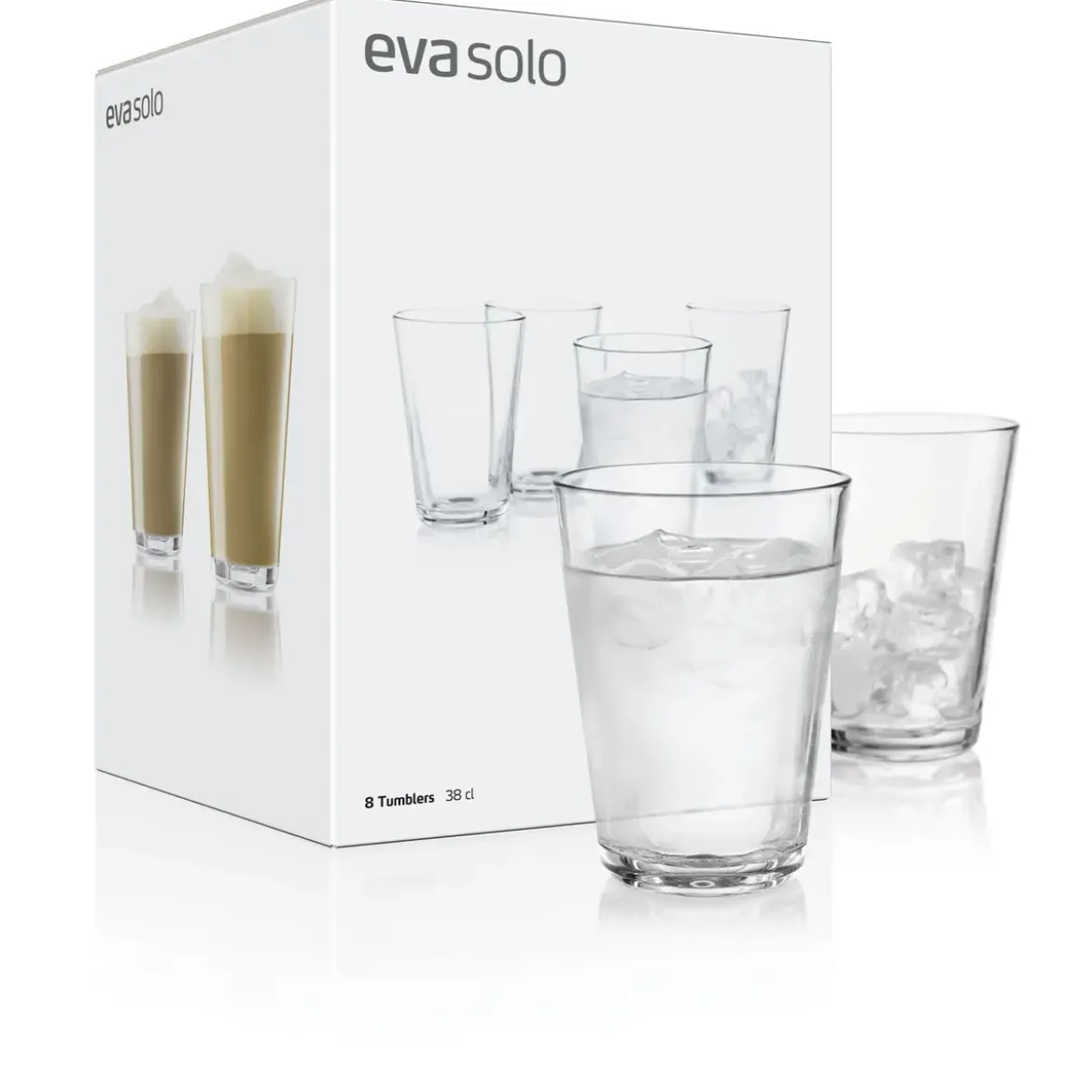 Eva Solo Glas 8er-Set klar