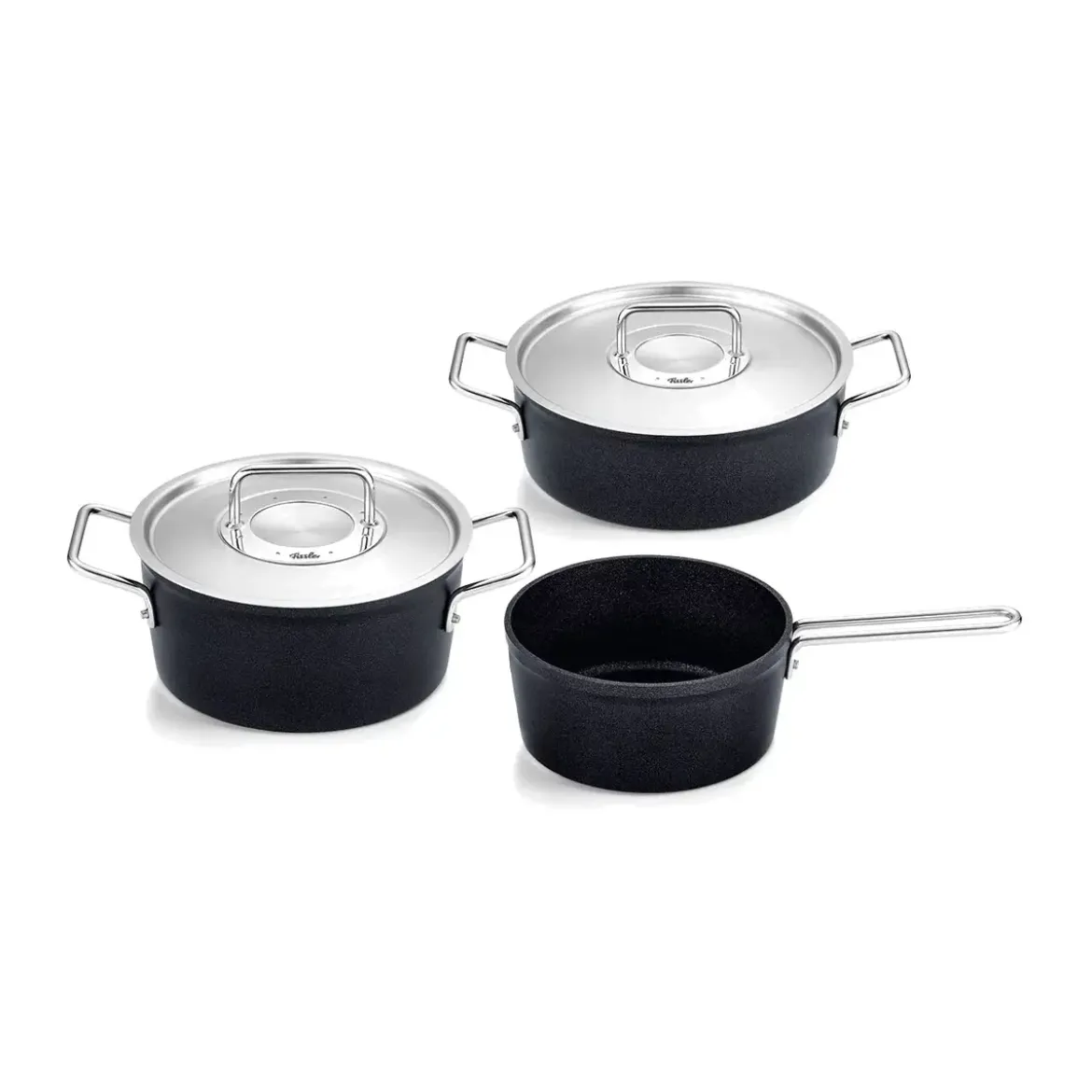 Fissler Topf-Set 3-tlg. Adamant schwarz
