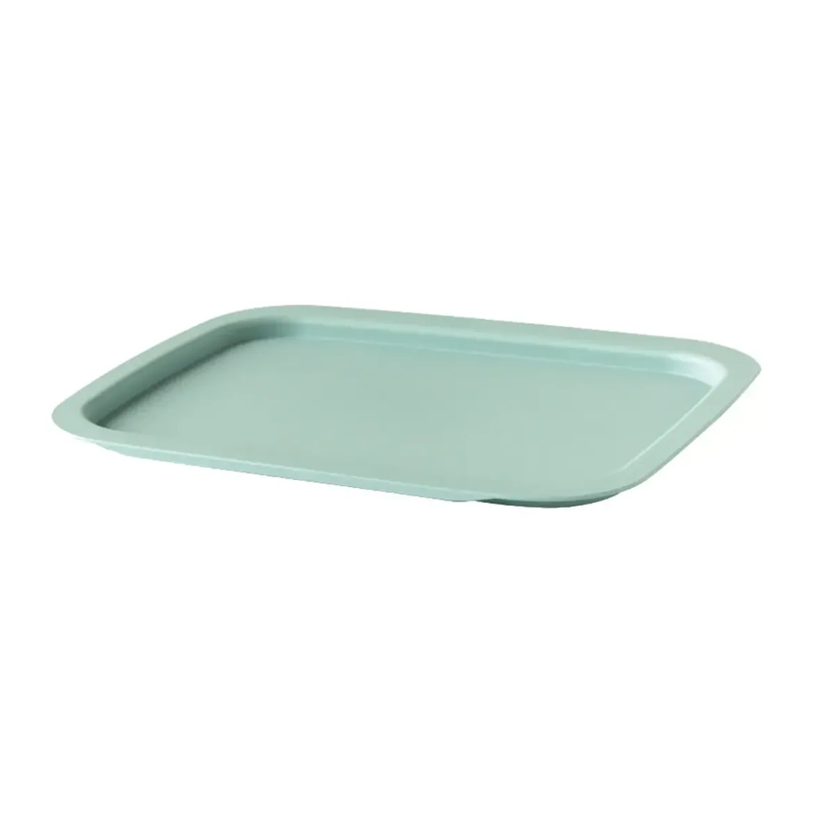 Hachiman Tablett/Deckel M/L 39x33x2 cm Cestino mint blue