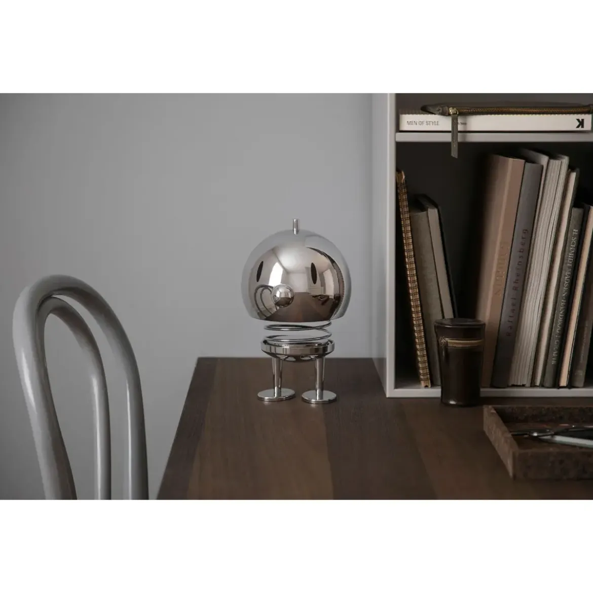 Hoptimist LED-Lampe Bumble XL 23 cm 5 W Chrome