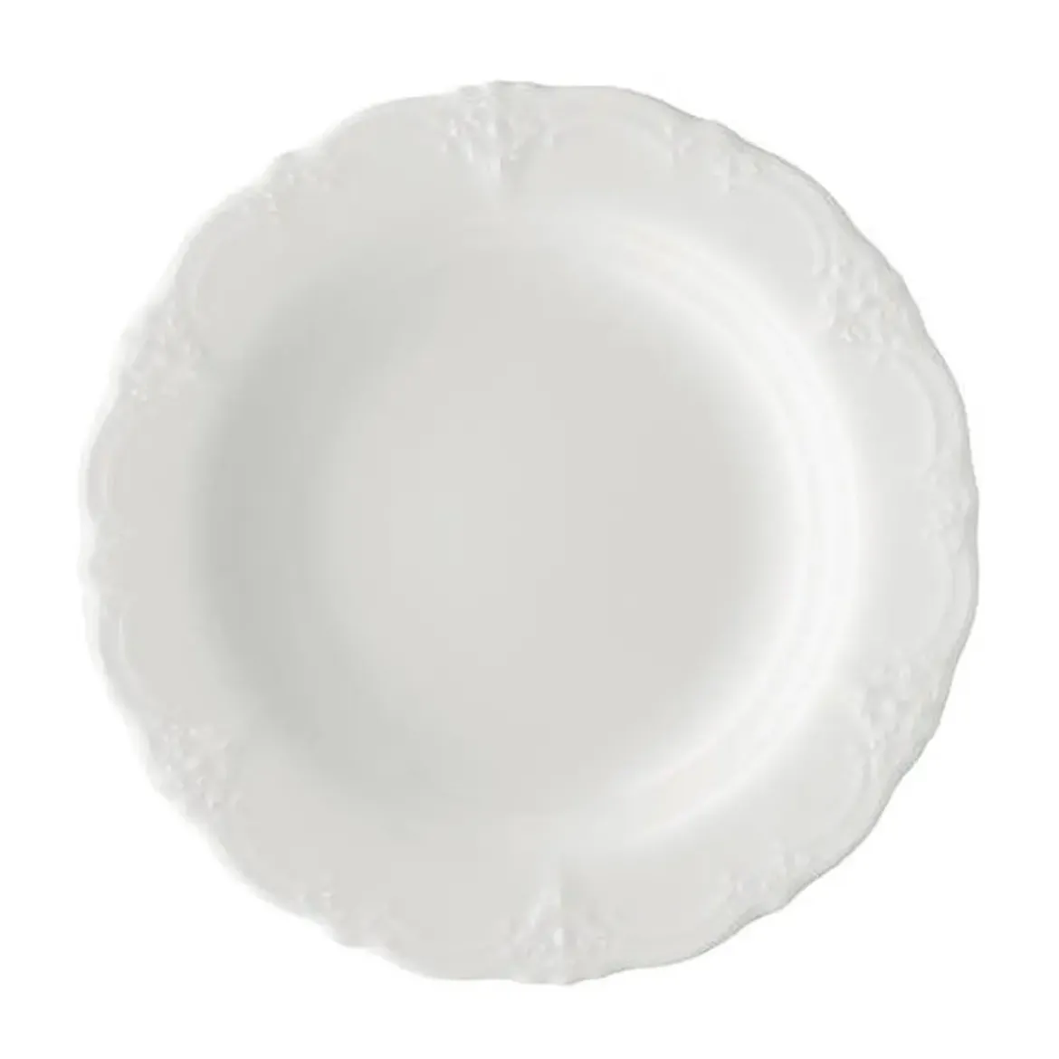 Hutschenreuther Suppenteller 24cm Baronesse Weiss