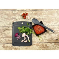 Jade Schneidebrett Gourmet Gripper schwarz 44x32,5x0,6cm